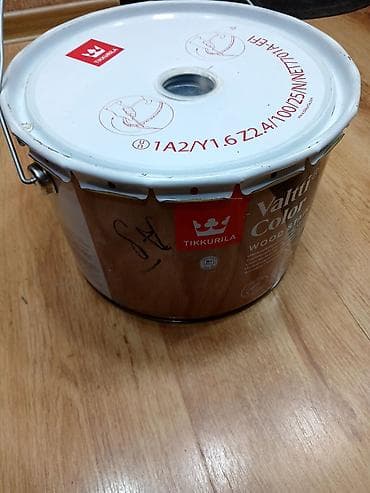 Taxta üçün boyalar: Taxta üçün boya, Tikkurila, rəng - Ağ, Qoruma — 1