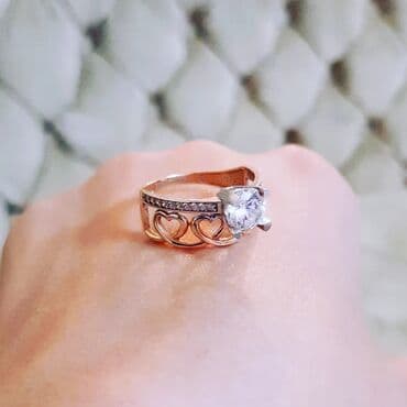 qaş sabitləyici: Toy, Üzük, Sarı qızıl, 585 Əyar — 5