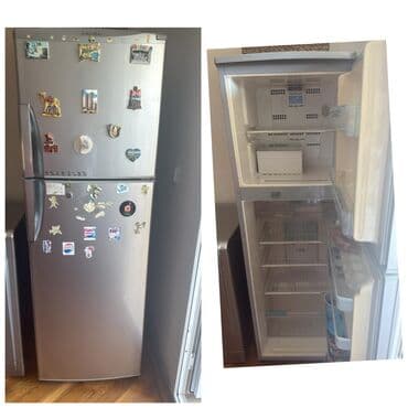 işləmiş soyuducular: İşlənmiş 2 qapılı Hitachi Soyuducu Satılır, rəng - Boz — 1