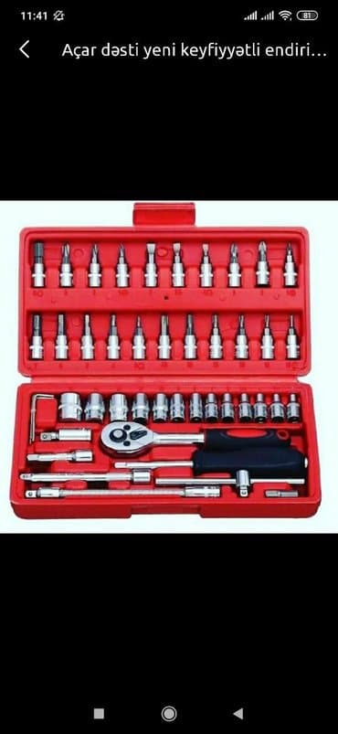 açar desdi: Açar naboru yeni keyfiyyətli 46ps — 1