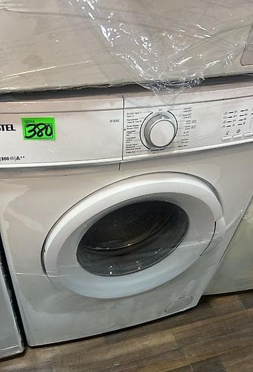 paltaryuyan rezini: Vestel W 6082 önyükləməli paltaryuyan maşın - Yük həcmi: 6 kq - — 1