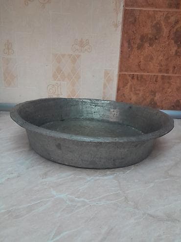 parca kesen: Mis xəmiraçma tepsisı (sini) - Material: qalın mis - Forma: dairəvi — 3