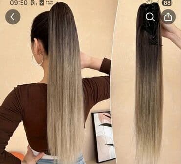 Свадебные платья и аксессуары: Sac taxma təzə saç — 1