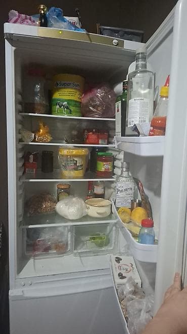 İşlənmiş 2 qapılı Indesit Soyuducu Satılır, rəng - Ağ