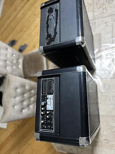 Karaoke: SIVITE aktiv akustik sistem – cüt - Gücləndirici daxilində: “Build in — 10