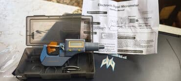 İnformatika: Elektron mikrometr. Ölçmə imkanı :00-25 mm Tamamilə yenidir, istifadə — 8