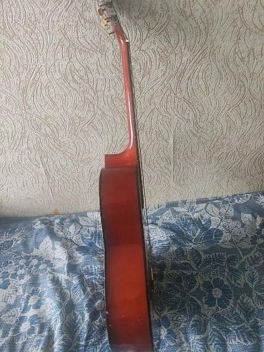 Klassik akustik gitara - Korpus: təbii açıq rəngli ön lövhə — 3