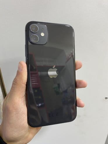 TV və video: IPhone 11, 64 GB, Qara, Zəmanət, Simsiz şarj, Face ID — 1