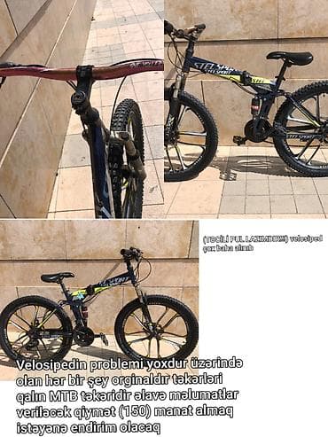 STEL SPORT dağ velosipedi - Üzərindəki bütün detallar orijinaldır - — 1