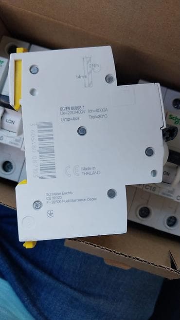 Schneider Electric Elektrik avtomat, 1 faza, 220 Vt, Ödənişli quraşdırma, Kredit yoxdur, Zəmanətli, Ünvandan götürmə, Pulsuz çatdırılma, Ödənişli çatdırılma lalafo.az -da Schneider Electric Elektrik avtomat, 1 faza, 220 Vt, Ödənişli quraşdırma, Kredit yoxdur, Zəmanətli, Ünvandan götürmə, Pulsuz çatdırılma, Ödənişli çatdırılma