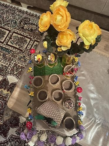 Другой декор и предметы интерьера: Novruz xonçası.yumurta yiğmaq uçun — 3