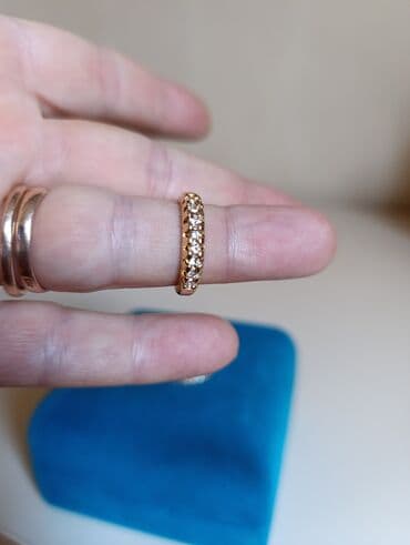 kişi üzükleri qızıl: Новые колечки, позолоченные 18 каратным золотом. Не темнеет — 9