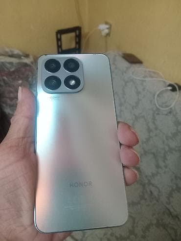 Honor X8a, 128 GB, rəng - Mavi, Sensor, Barmaq izi, İki sim kartlı