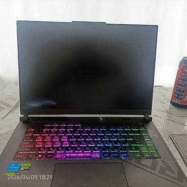 kamera gence: ASUS ROG Strix oyun noutbuku Texniki göstəricilər (ekrandakı sistem — 3
