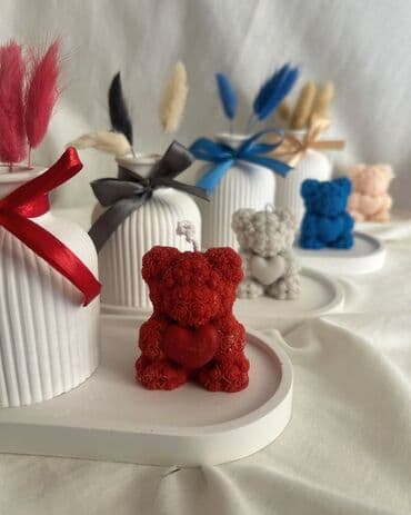 maqnit: Fiqur, Gips, rəng - Ağ — 8