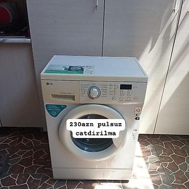 Paltaryuyan maşın LG, 6 kq, Qurutmasız, Kredit yoxdur