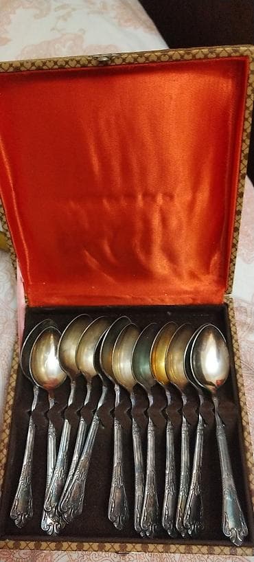 Kolleksiya üçün çay qaşıqları dəsti - 12 ədəd metal çay qaşığı - lalafo.az -da Kolleksiya üçün çay qaşıqları dəsti - 12 ədəd metal çay qaşığı -