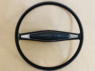 Avtomobil sükanı – klassik dizayn - Material: Qara sərt plastik/rezin