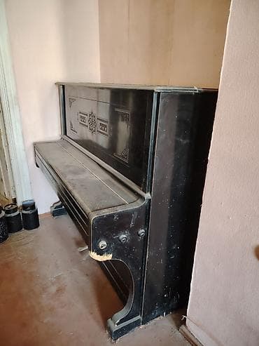 gitara klasik: Upright piano – “Don” markalı - Korpus: qara rəngli, ağacdan, ön — 4