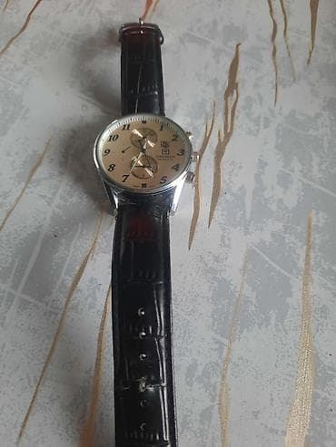 Смарт браслеты: Б/у, Наручные часы, Tag Heuer, цвет - Черный — 3