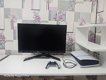 mafia ps5: PlayStation 5 Slim və Lenovo Legion R27İ-30 oyun monitoru. İkisidə — 4