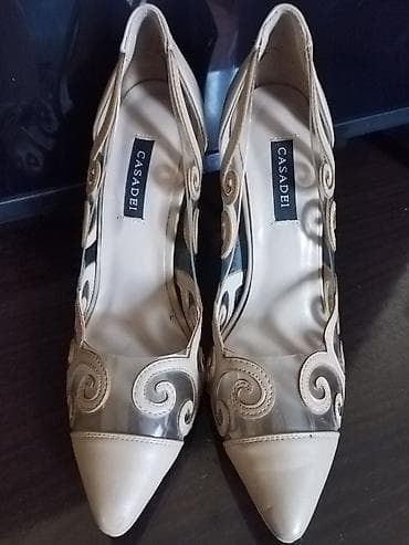 tufli: Tuflilər, Ölçü: 37, rəng - Bej, Yeni — 1
