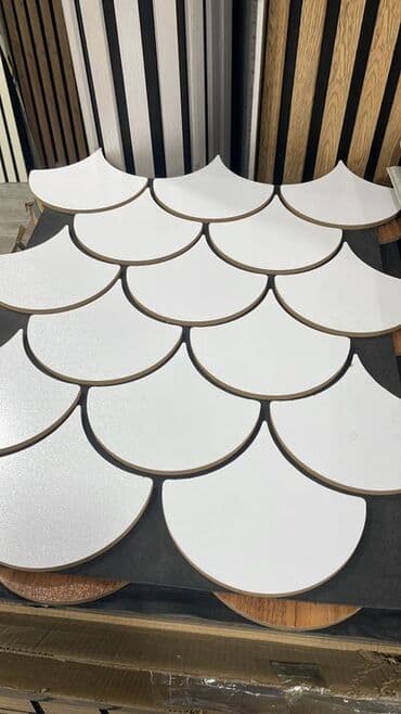 кирпичный завод балыкчы: Dekorativ divar panelləri – “balıq pulcuğu” formasında modullar - — 4