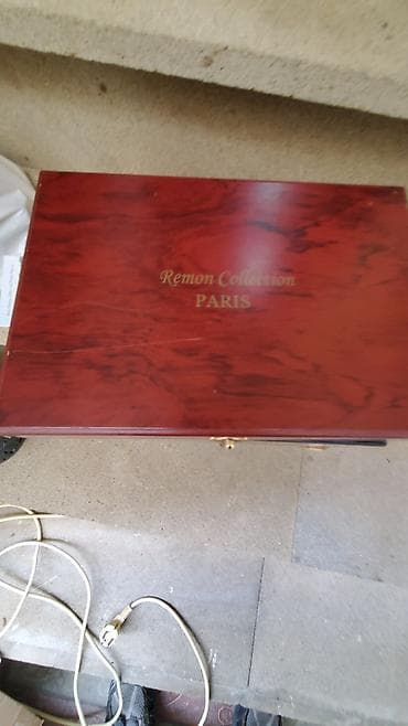 slim lux cofe: Remon Collection Paris – kişi aksesuarları dəst-i Zərif taxta (şlaklı — 4
