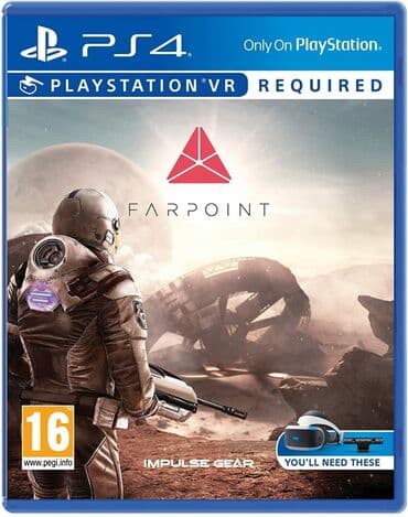 oculus vr: Ps4 farpoint VR — 1