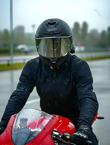 kardan niva: Tam karbon lifli integral motosiklet dəbilqəsi - Korpus: 100% karbon — 6