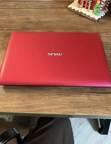 ASUS qırmızı netbook satılır,təzəsini almışam deyə bunu satıram,real — 2