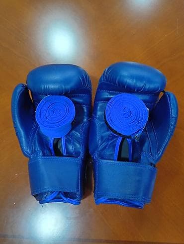 перчатки: ​🥊 Боксёрские перчатки Everlast + бинты Top Ten / Boks əlcəkləri və — 3