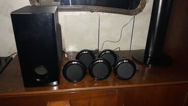 cd player: LG dinamiklari birdənə bass kolonka beşdənə balaca kolonka — 2