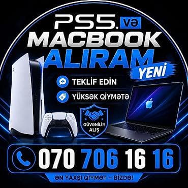 planşet yeni: ƏN YÜKSƏK QİYMƏTLƏ PS5 MACBOOK ALIŞI TEKLİF EDİN YALNIZ YENİ ALIRIQ — 1