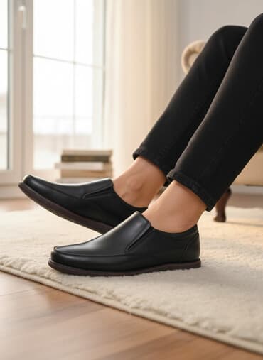 kişi üçün kətan mokasinlər: Kişi ayaqqabıları yeni. 🥾100% təbii dəri🥾 — 1