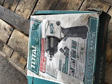 hava matraslari: TOTAL Industrial 1/2" Pnevmatik Zərbə Açarı (Air Impact Wrench) - — 1