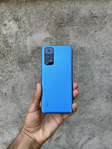 apple 8 plus: Redmi 11, 128 GB, rəng - Mavi, Düyməli, Sensor, Barmaq izi — 1