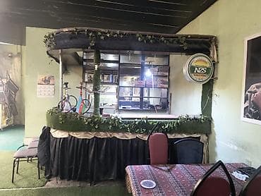 Kafe/bar üçün bərpa olunmuş bar stendi və avadanlıq komplekti -