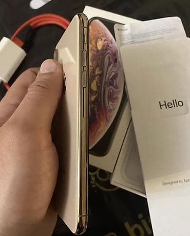 honor telfon: IPhone Xs, 256 GB, Rose Gold, Zəmanət, Face ID, Sənədlərlə — 7