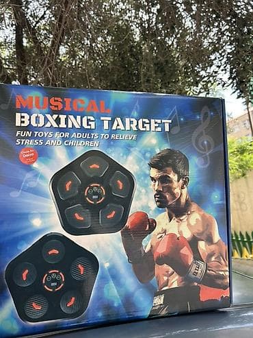 batut nədir: Musiqili Boks Hədəfi – Music Boxing Machine Xüsusiyyətlər: - — 3