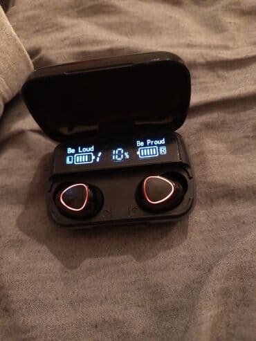 чехлы на аирподс 2: Б/у Беспроводные (Bluetooth) Наушники, Apple, цвет - Черный — 1