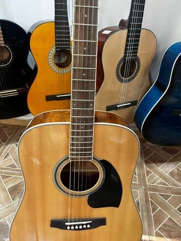 4 струнная гитара маленькая: Акустическая гитара, Ibanez, 6 струн, Новый, Бесплатная доставка — 4