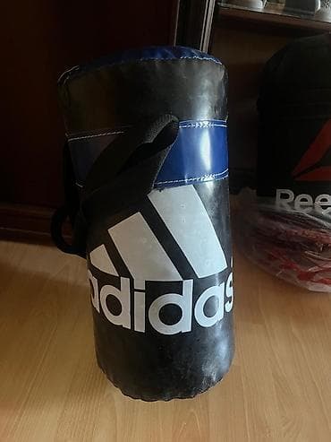 bas gitara: Adidas brendli boks kisəsi - Material: möhkəm vinil/süni dəri xarici — 1