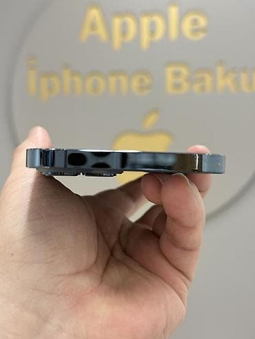ktv odenis: IPhone 12 Pro Max, 256 GB, Pacific Blue, Sənədlərlə, Zəmanət, Face ID — 3