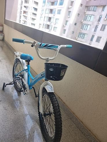 4 teker velosiped: İki təkərli Uşaq velosipedi Merida, 18" — 1