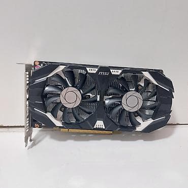 Видеокарты: Видеокарта MSI GeForce GTX 1050, < 4 ГБ, Б/у — 2