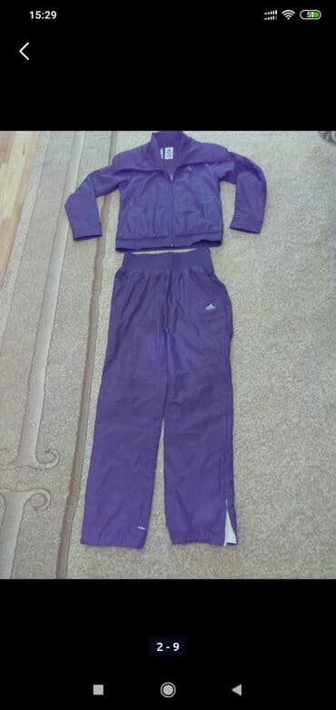 флисовые мужские спортивные костюмы: Костюм спортивный Адидас оригинал с Украинакак новый размер S — 2