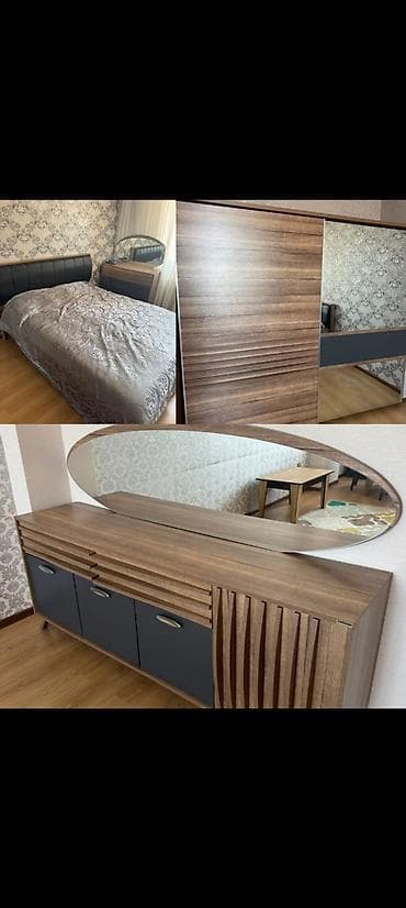 komod satilir: Tecili satilir Yataq dəsti satılır+kamod ilə birlikdə 530₼. Matrası — 1