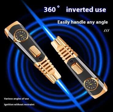 qizil qolbagilar: Qara və qızılı rəngdə, saatı olan yüngül alışqan. Yüksək temperaturlu — 2