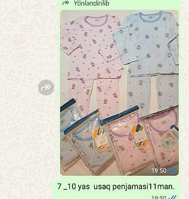 ucuz_serfeli_usaq_geyimleri instagram: Uşaq geyim dəstləri 1) Krem rəngli 2 hissəli dəst: - Qolsuz jilet — 8